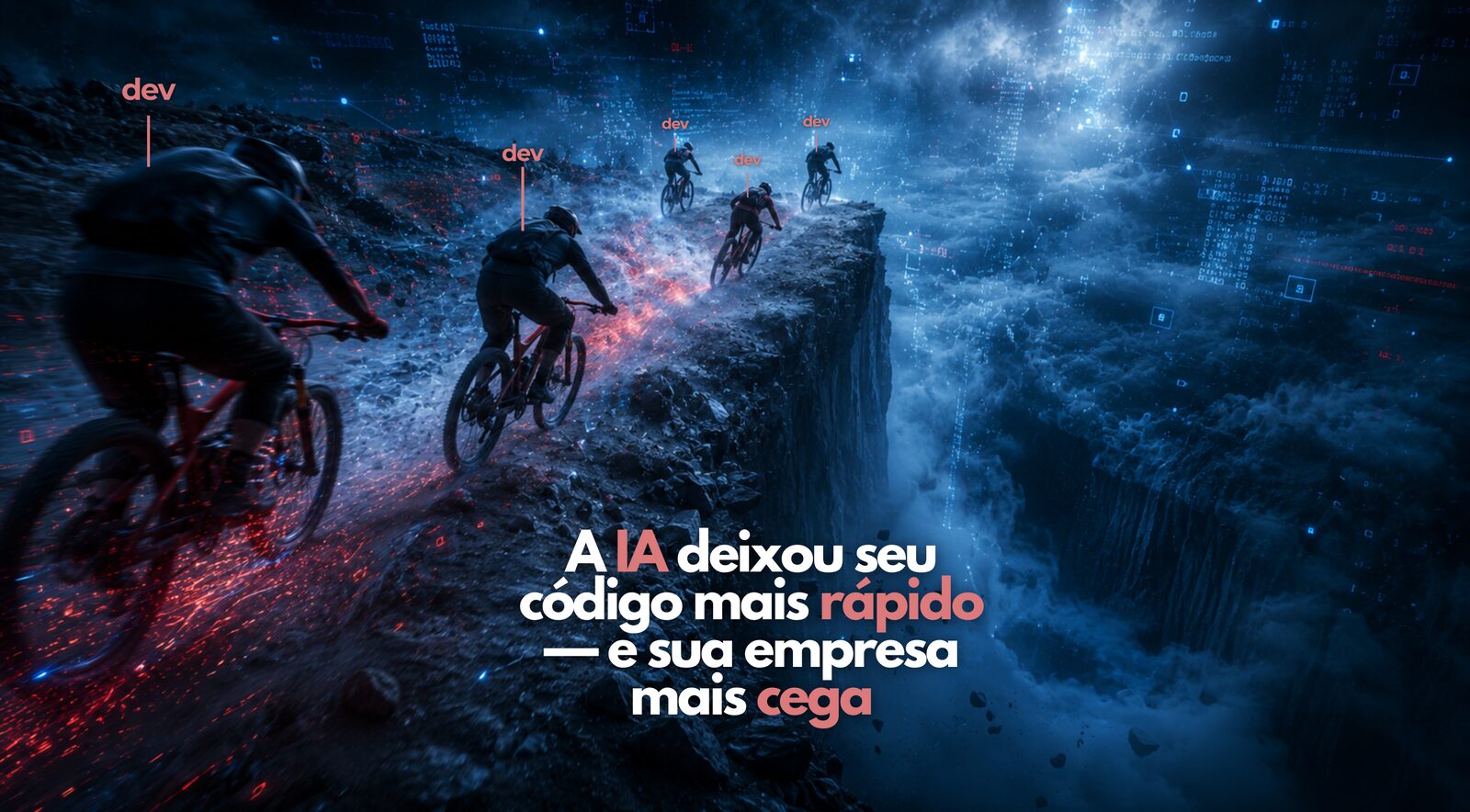 A IA deixou seu código mais rápido, mas deixou sua empresa mais cega